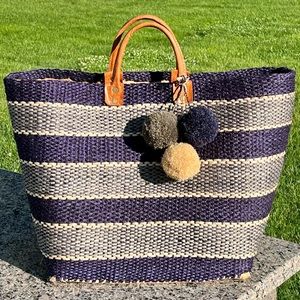 Mar y Sol Capri Straw Tote
